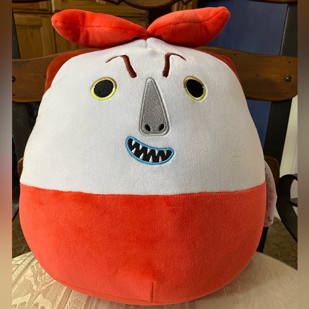 Squishmallow Lock‎ /Am The Nightmare Before Christmas 10" Plush NWT Halloween